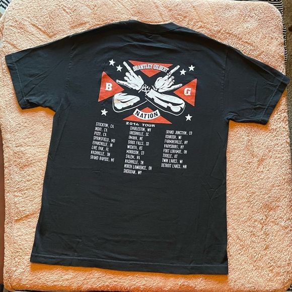 Brantley Gilbert 2014 Just As I Am Tour Tee - Picture 2 of 3